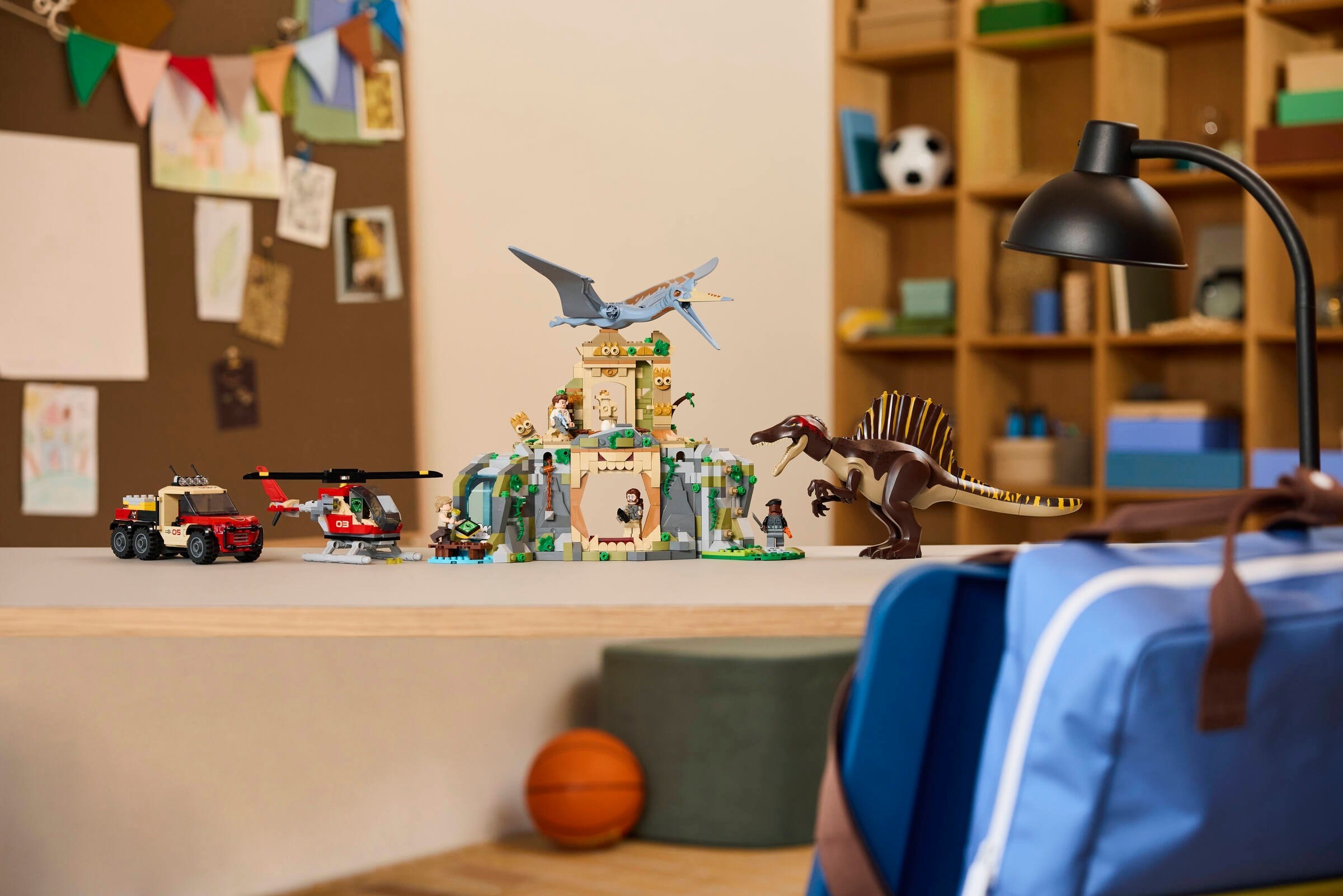 LEGO Jurassic World เลโก้ 76976 Spinosaurus & Quetzalcoatlus Air Mission