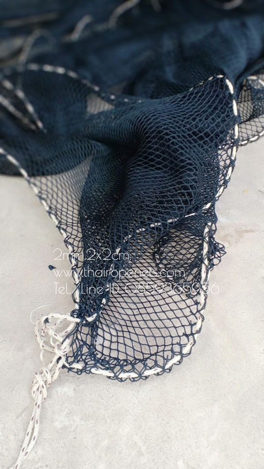 ตาข่ายกันตก ขนาด 3x5 m.Safetynet HDPE กันคนตก กันเศษวัสดุจากงานก่อสร้าง พร้อมส่ง