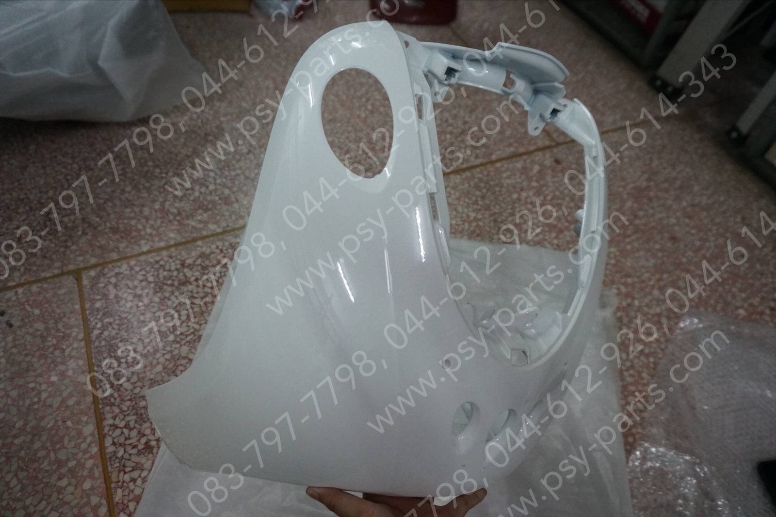 บังลม FINO/10 แท้ๆ สีขาวมุก 4D0-F8311-10-P5 Yamaha