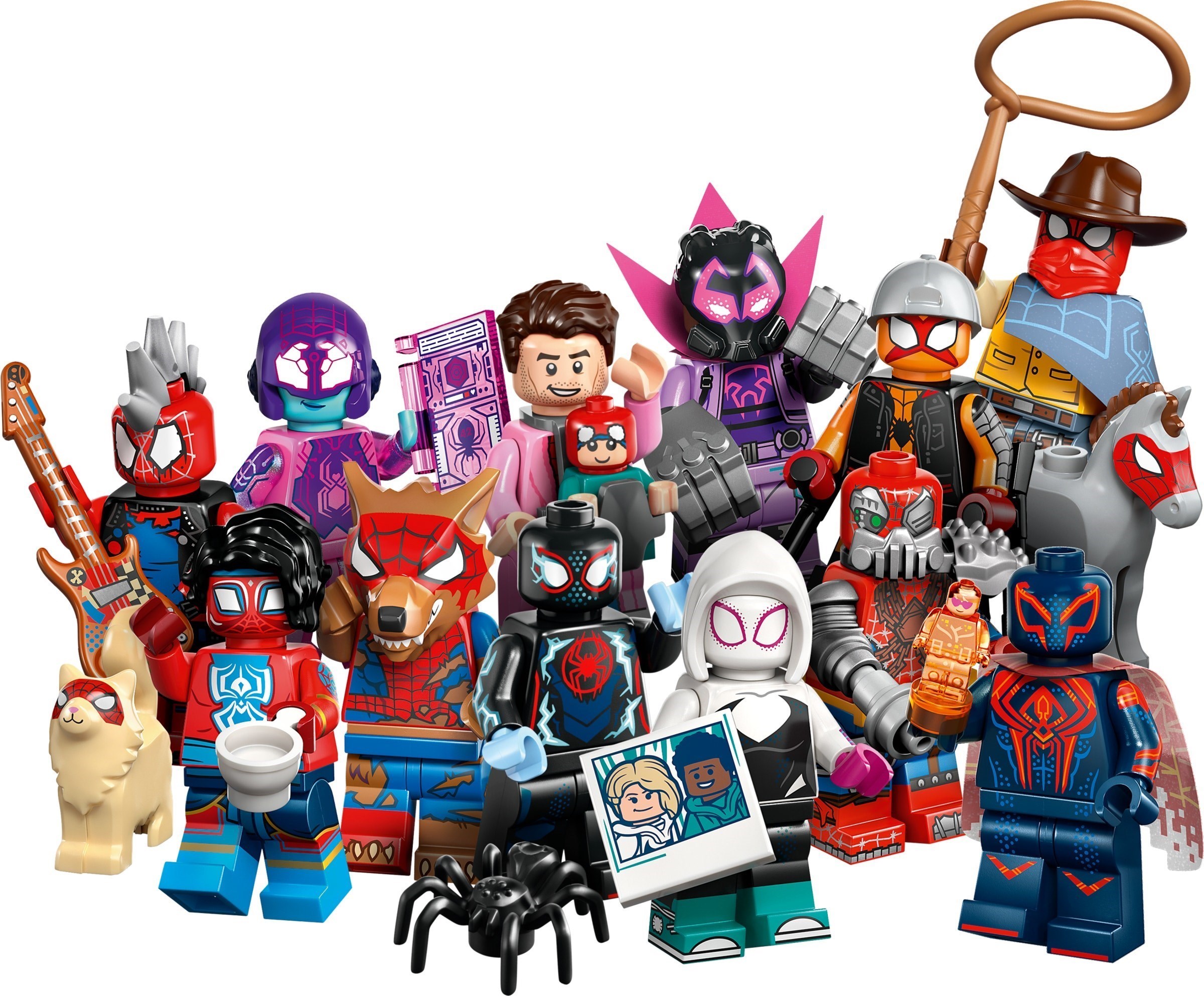 LEGO เลโก้ 71050 Minifigures - Spider-Man: Across the Spider-Verse Series [ครบชุด 12 ตัวละคร]