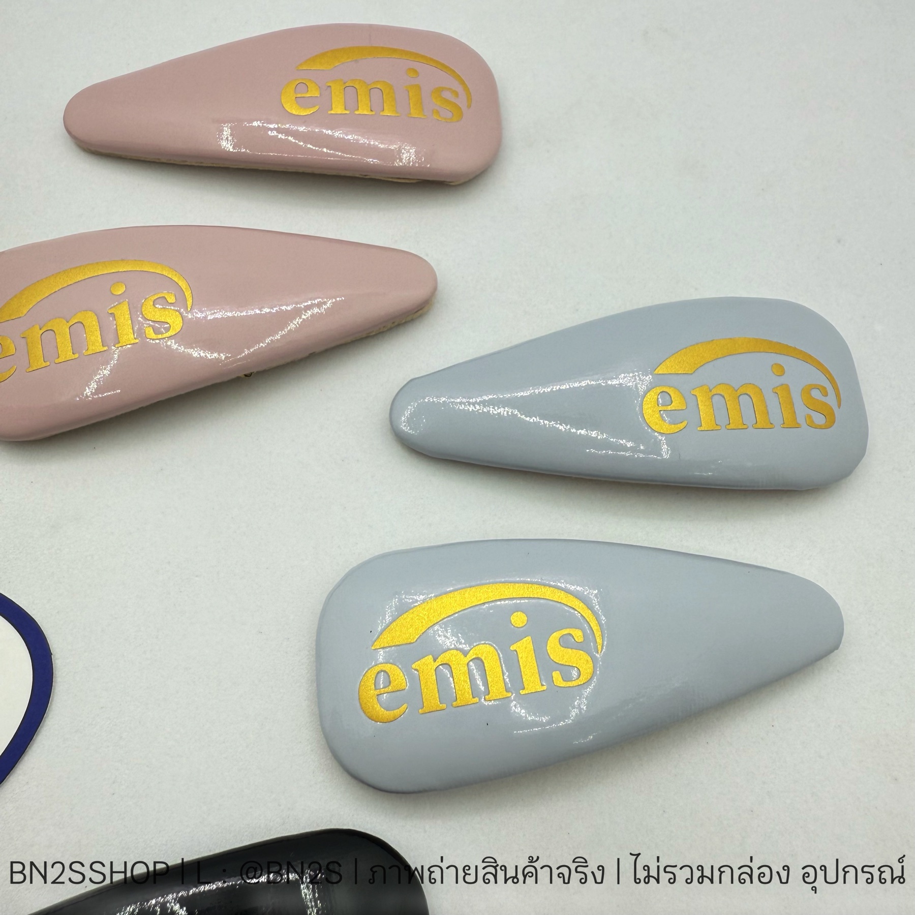 สีแดง | EMIS กิ๊บติดผม Ribbon New Logo