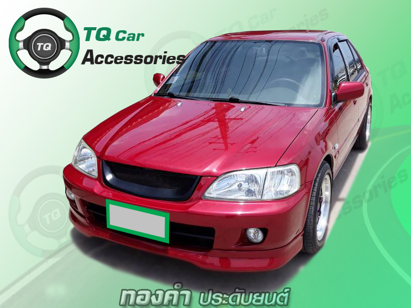 กระจังหน้าHonda CityType-Z ปี1998-2002สีดำด้า