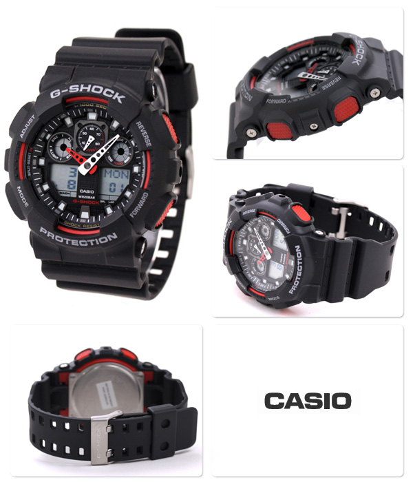 Casio G-Shock ชาย GA-100-1A4DR