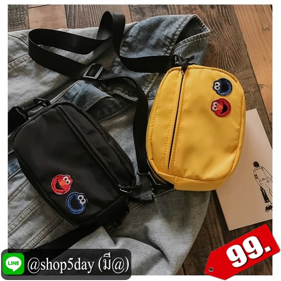 ⚡️กระเป๋าสะพายข้าง EM สุดน่ารัก 🤩 ELmo (เอลโม่)