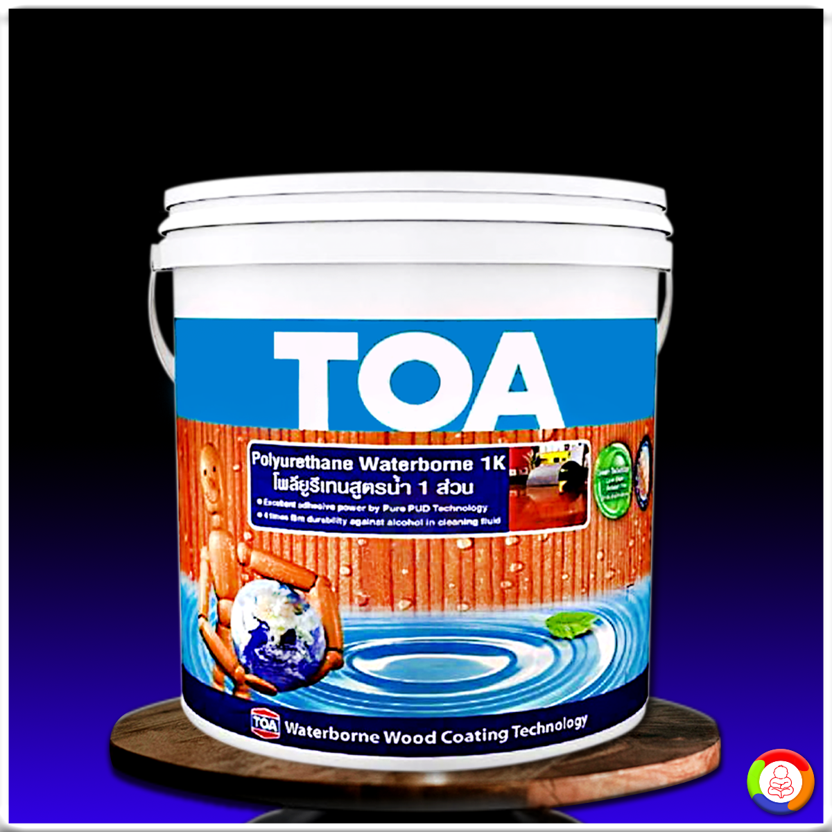 ทีโอเอ โพลียูรีเทน สูตรน้ำ ชนิดเงา สำหรับภายใน TOA Polyurethane Waterborne