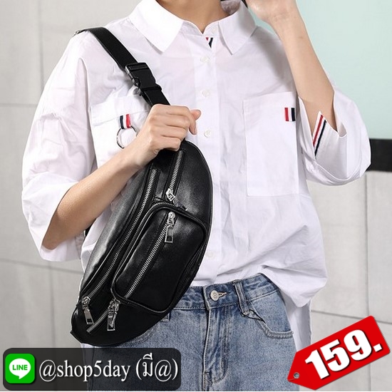 ♨️ กระเป๋าแฟชั่น คาดอก-คาดเอว หนัง PU OK ⚡️