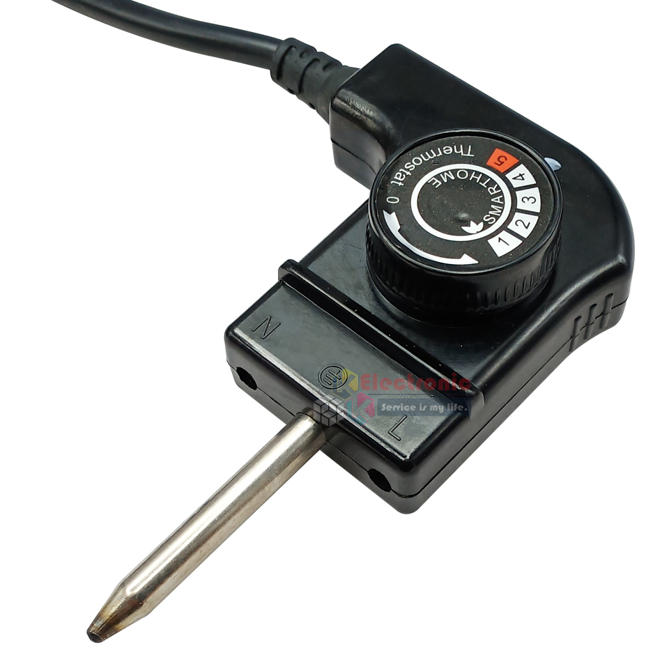 สายปลั๊ก-กระทะปิ้งย่างไฟฟ้า-หม้อสุกี้ไฟฟ้า-หม้อชาบูไฟฟ้า-แบบก้านเสียบ-ปรับความร้อนได้ 5 ระดับ-สายยาว 1 เมตร อะไหล่แท้