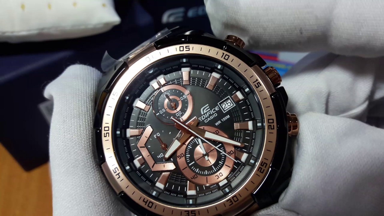 Casio Edifice ชาย EFR-539BKG-1AVUDF