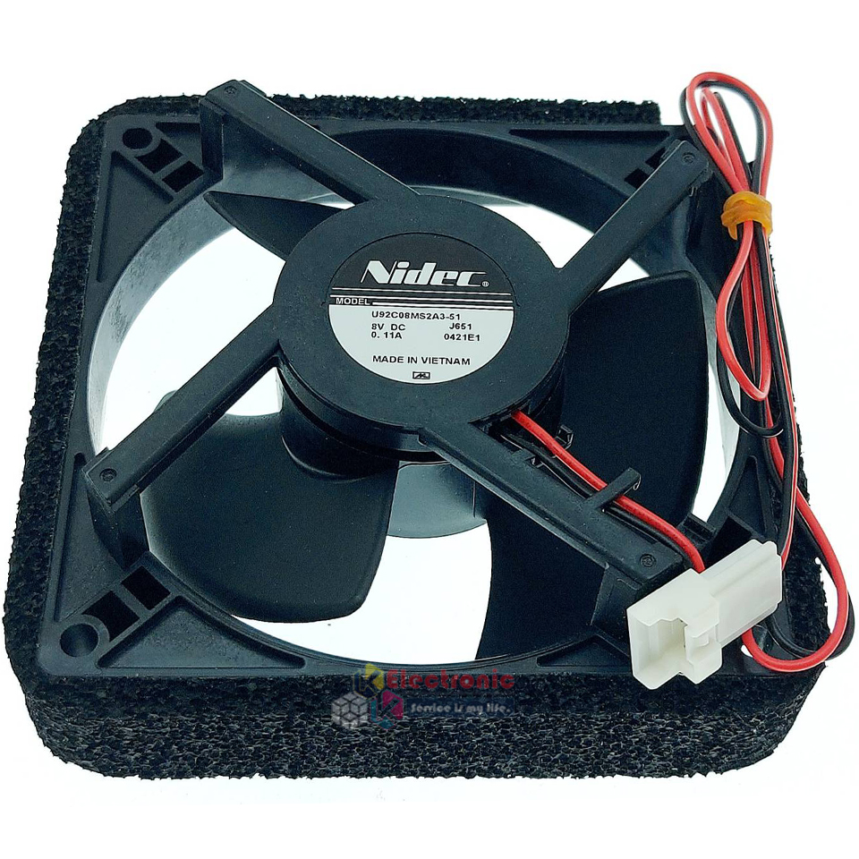 พัดลมตู้เย็นโนฟรอสPANASONIC-พานาโซนิค-อะไหล่ใหม่แท้บริษัท-ใช้ได้กับรุ่นที่ระบุไว้