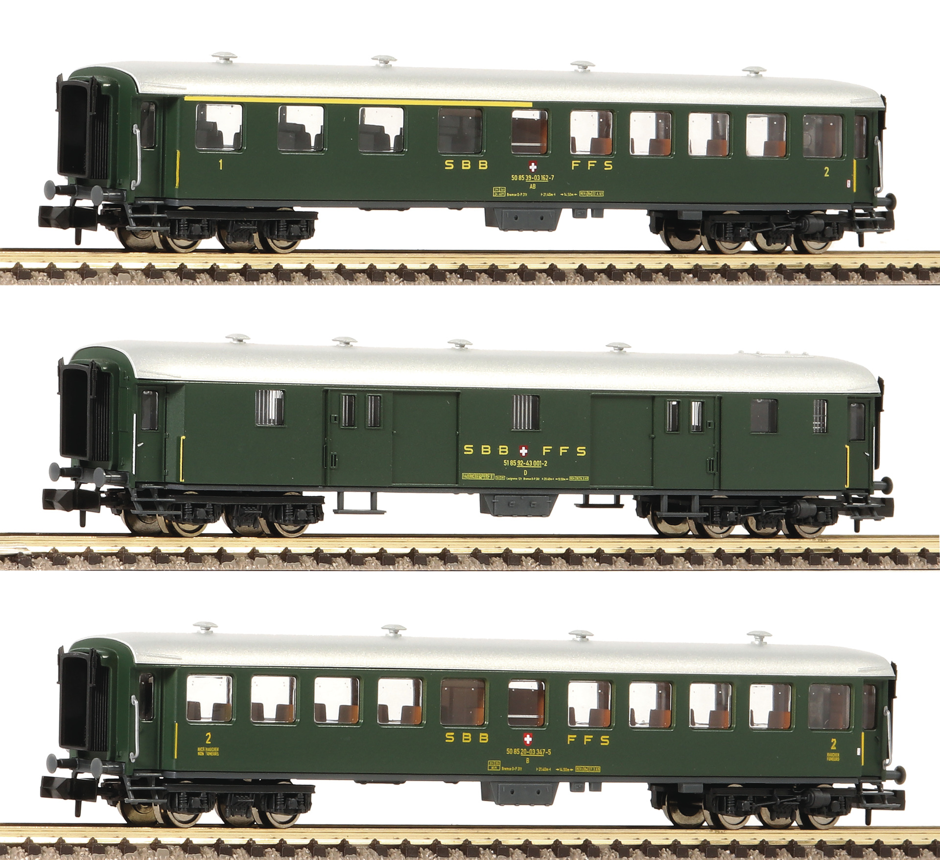 FLM881813 SBB coach 3 car set