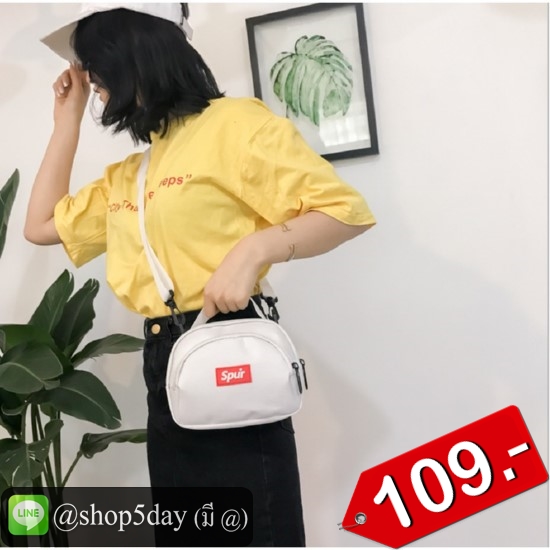 🔥กระเป๋าแฟชั่น สะพายข้าง Supreme No.Spuir-dan