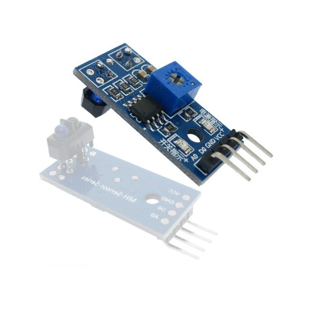 TCRT5000 Line Track Infrared Reflective IR Photoelectric Switch Barrier Line Track Sensor Module blue