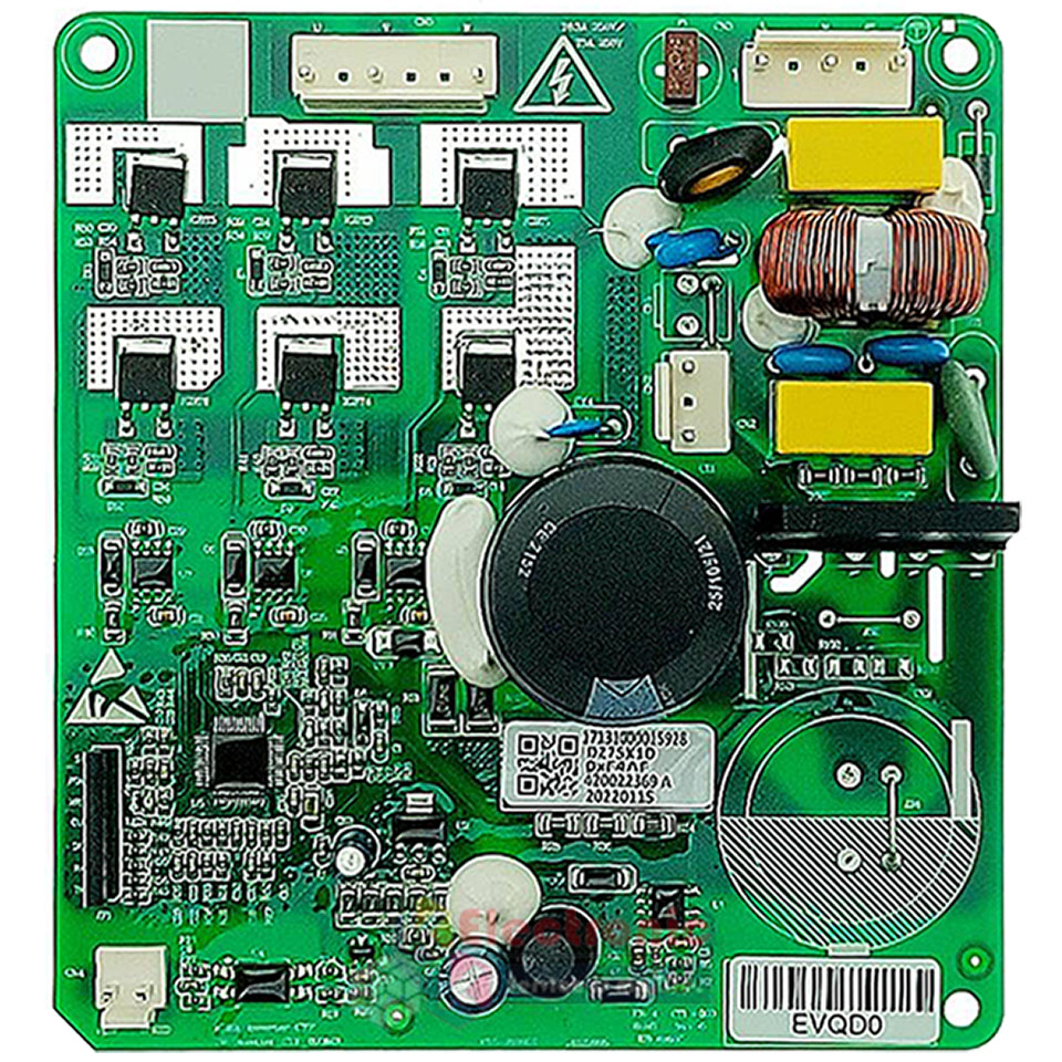 แผงบอร์ดตู้เย็นTOSHIBA(โตชิบา)รุ่น GR-A25KS/GR-A28KS/GR-B31KU(SS)-อะไหล่แท้-ใช้กับคอมเพรสเซอร์GMCCเบอร์DZ75X1D