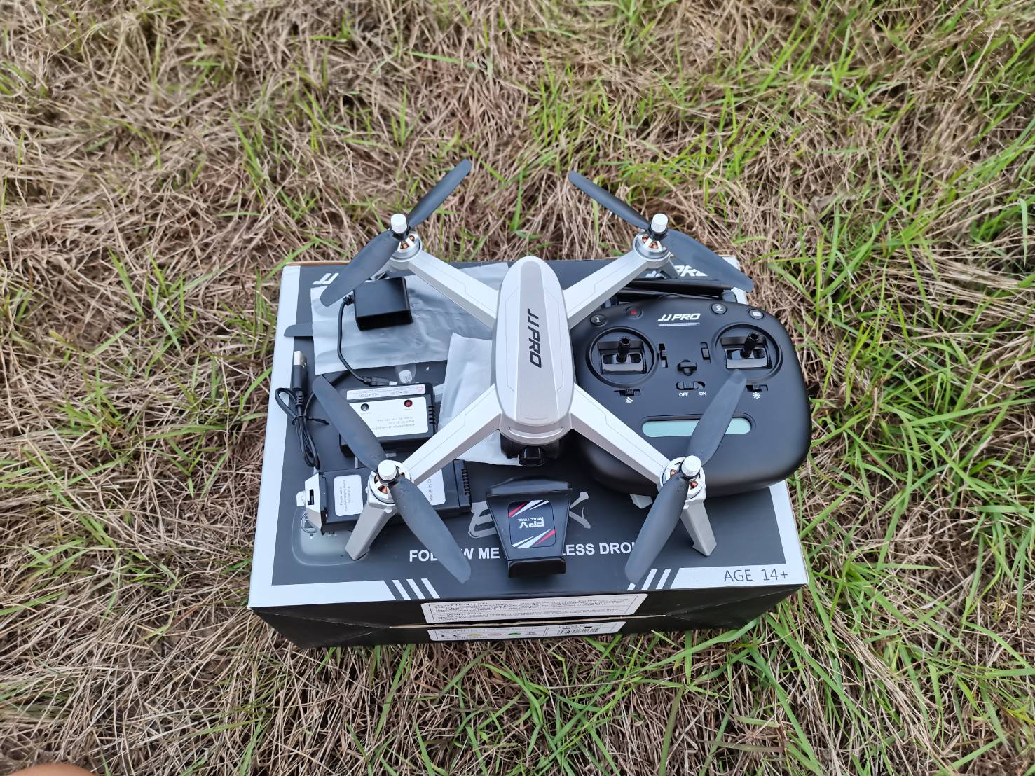 โดรนติดกกล้องบังคับวิทยุ JJRC JJPRO X5 5G WiFi FPV 2K HD มอเตอร์ Brushless Quadcopter พร้อมระบบบินกลับอัตโนมัติ และระบบติดตามตัว