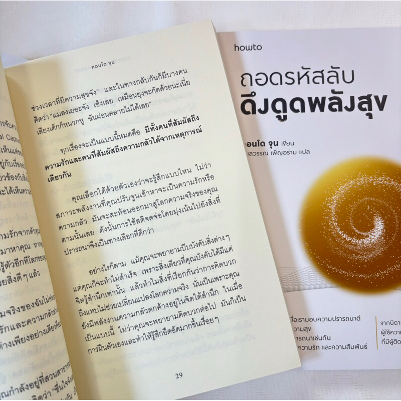 ถอดรหัสลับดึงดูดพลังสุข /ผู้เขียน: คอนโด จุน /อมรินทร์ How to