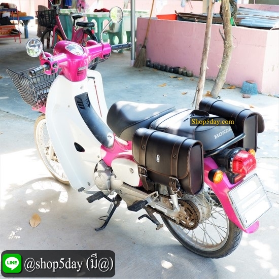 🔥 กระเป๋ารถมอเตอร์ไซค์ วินเทจ-คลาสสิค Honda Super Cub