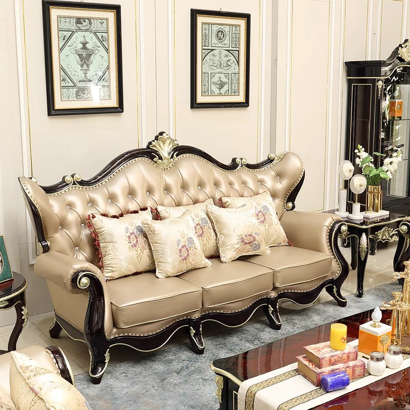 โซฟาหลุยส์ โซฟาหรู ชุดโซฟาหลุยส์ รุ่น Denia