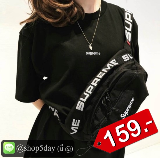 🔥กระเป๋าแฟชั่น กระเป๋าคาดอก Supreme No.B33001