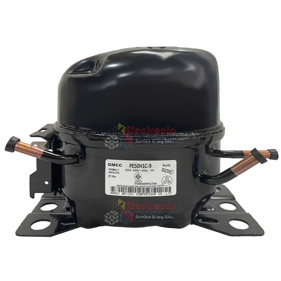 คอมเพรสเซอร์ตู้เย็นSHARP-ชาร์ป ใช้ได้กับทุกรุ่นที่ระบุไว้-อะไหล่ใหม่แท้บริษัท