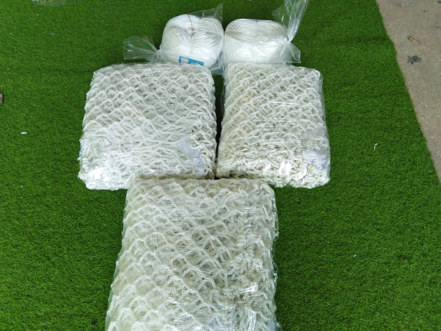 ตาข่ายเชือกโพลีเอสเตอร์ถัก รุ่นพรีเมี่ยม PremiumHamock มีใบ Certificate ทดสอบแรงดึง แข็งแรง ทนทาน นอนสบายไม่เจ็บหลัง