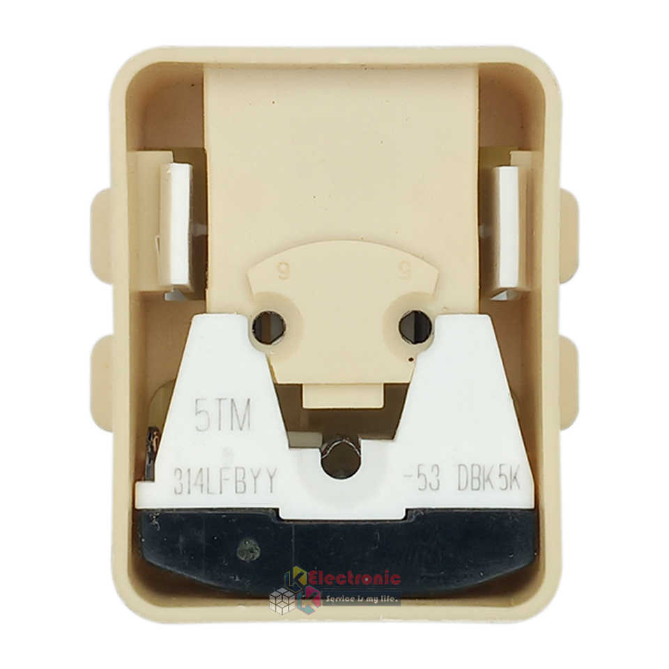 รีเลย์+โอเวอรืดหลดตู้เย็น Electrolux-อะไหล่แท้