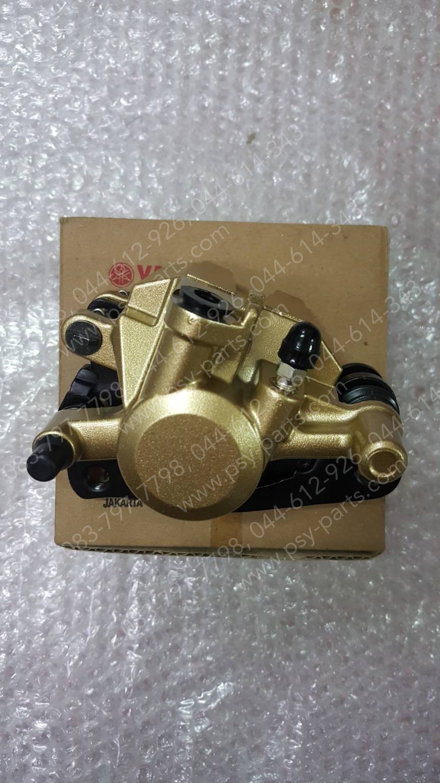 ชุดปั๊มดิสก์เบรค SPARK 135, SPARK 135-I แท้ๆ (หน้าล่าง) 5YP-F580U-06 (รหัสปัจจุบัน สีทอง), 5YP-F580U-14 (รหัสเก่า สีดำ เลิกผลิต)