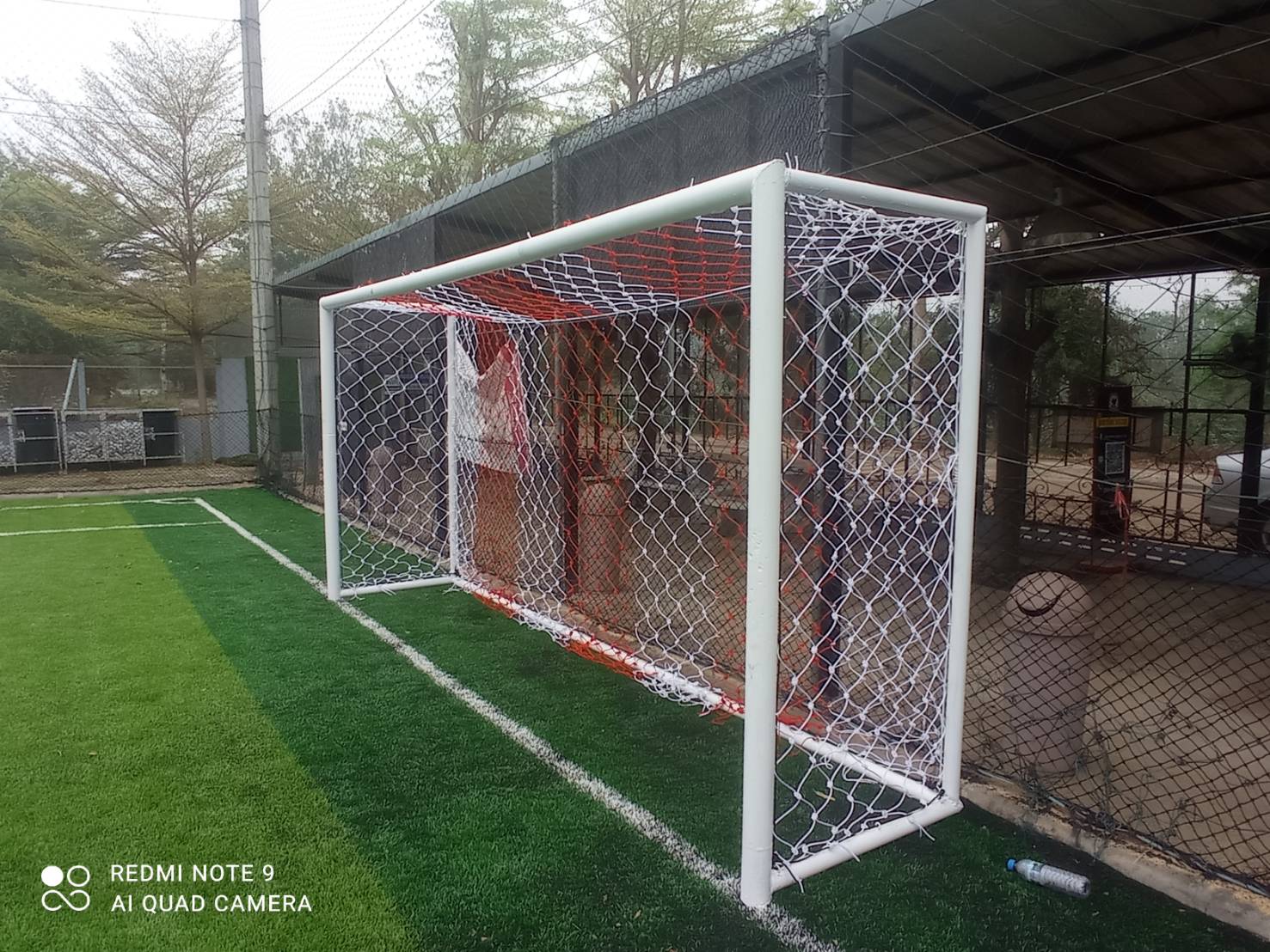 โกลฟุตบอล ประตูฟุตบอล GOAL FOOTBALL รับทำตามขนาด ถักสลับสีได้