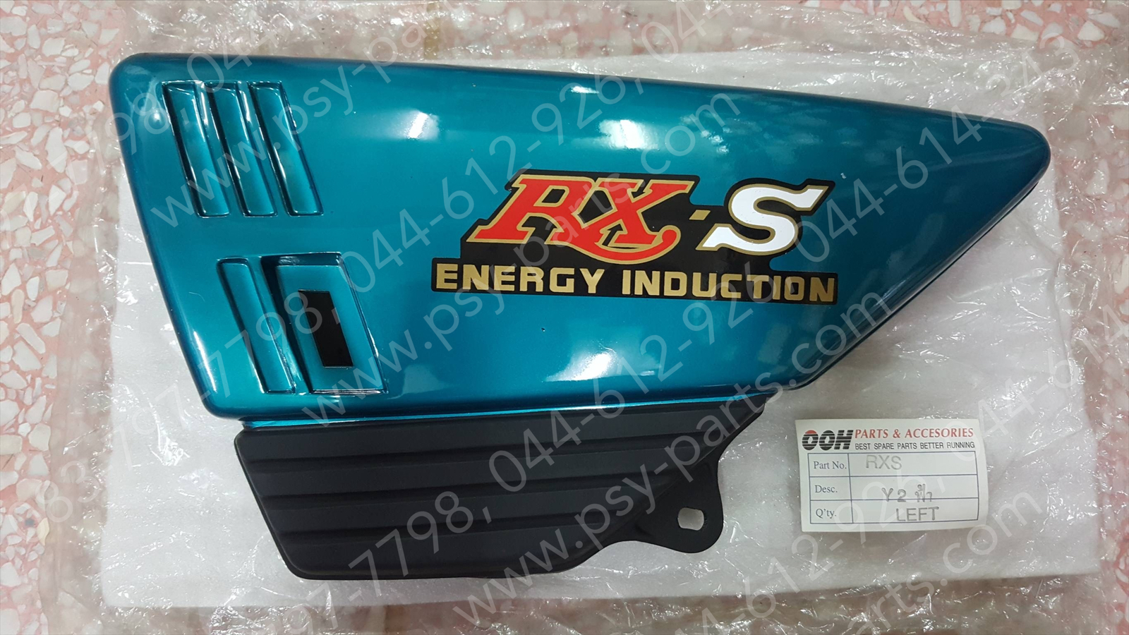 ฝาครอบข้างซ้าย RX-S สีฟ้าเขียว (Y2)