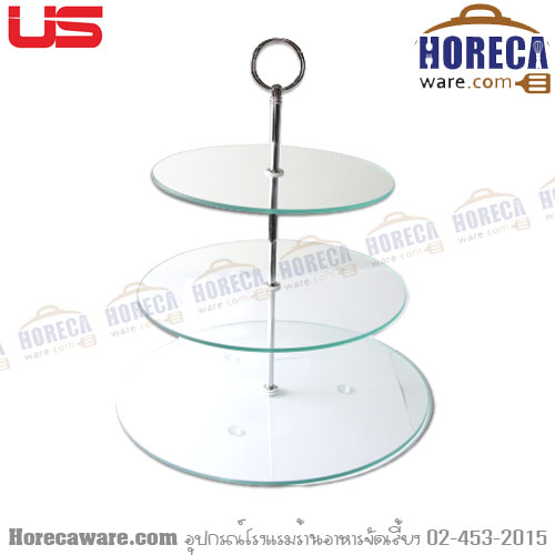 3-tier cake stand Charlotte US-SL [us-ctn-345] *งดจัดส่ง*