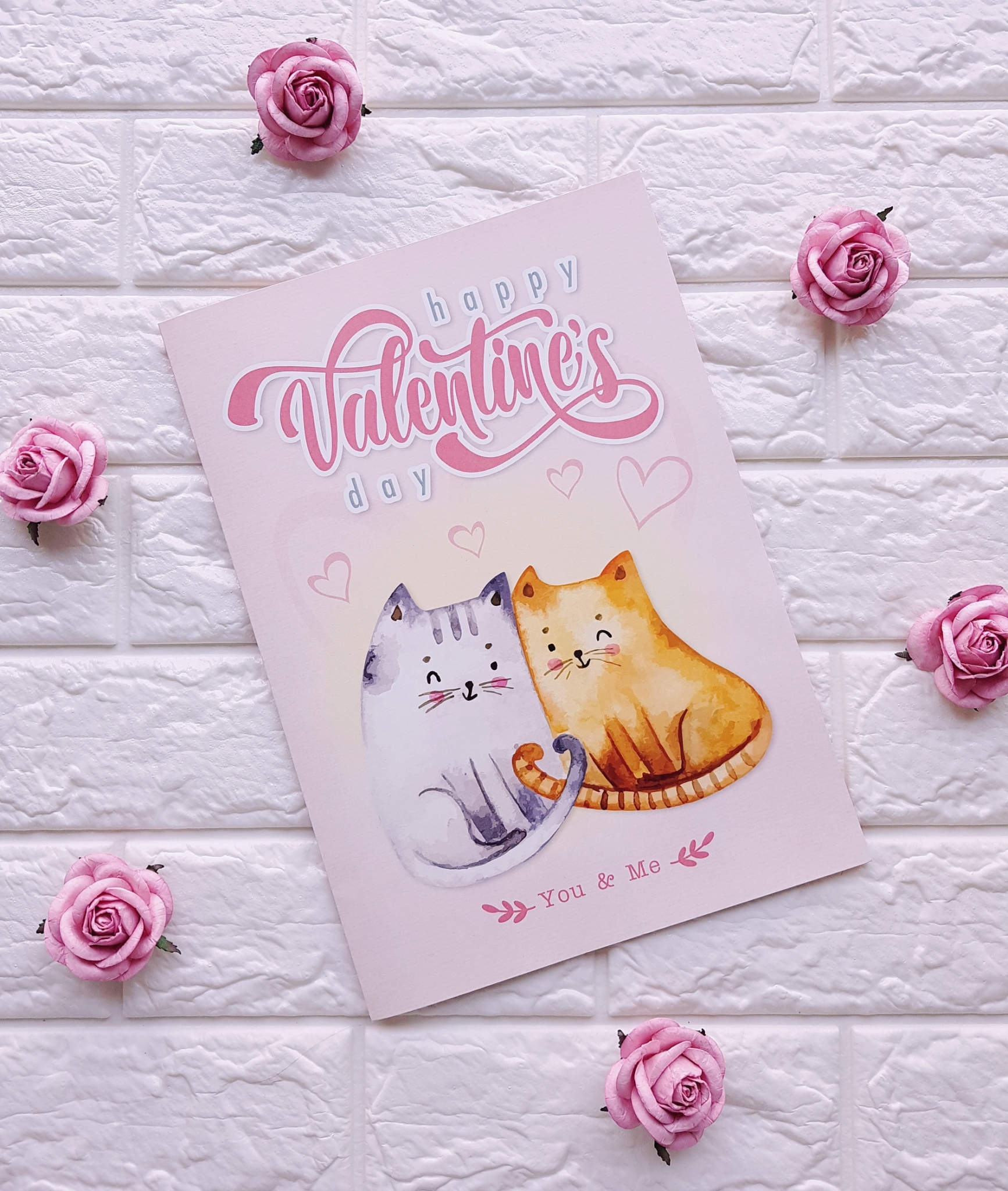 การ์ดอวยพรไซต์ใหญ่ Valentine Big Card