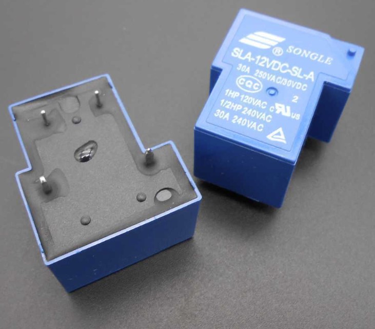 Relay 12V 30A SLA-12VDC-SL-A-(4 PIN) coil 12V Power Relay รีเลย์ 4 ขา