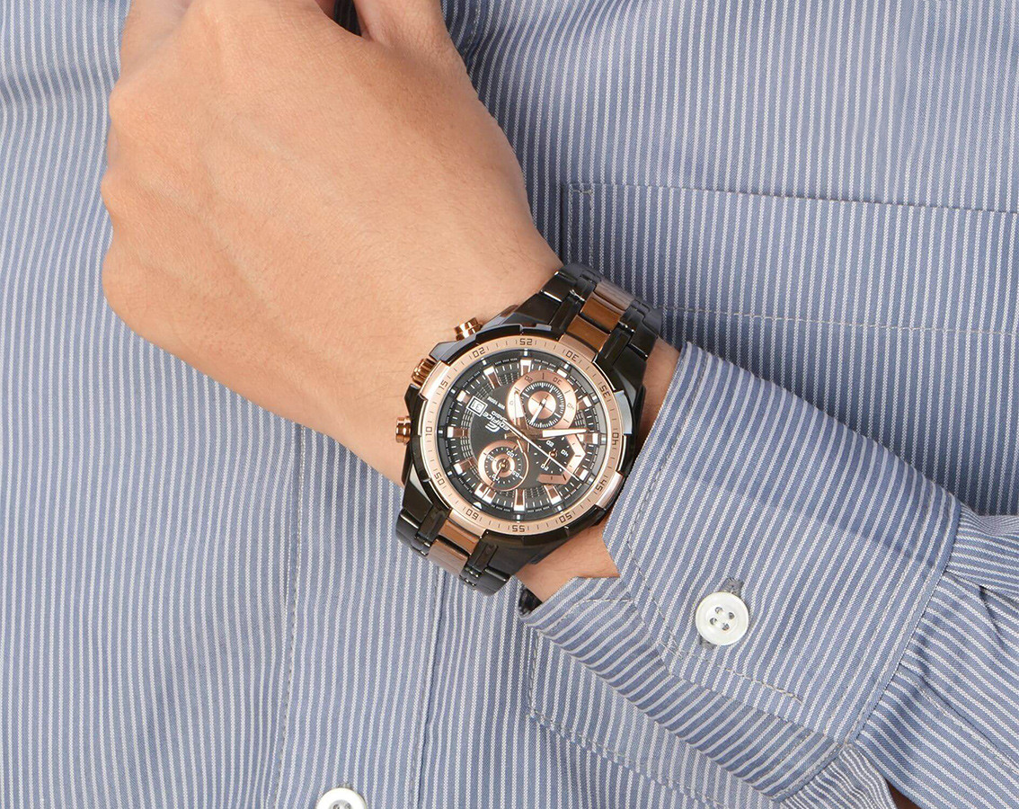 Casio Edifice ชาย EFR-539BKG-1AVUDF