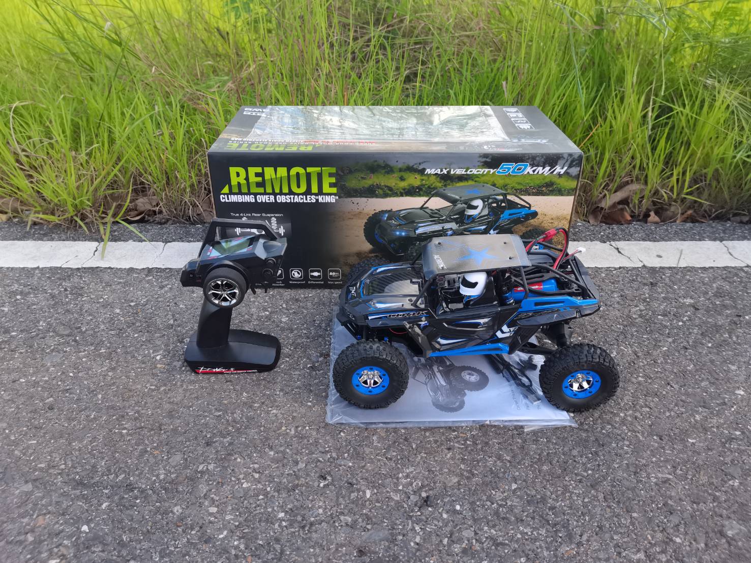 รถบังคับวิทยุ WL-TOYS 12428B ขนาด 1/12 ระบบ 2.4GHZ.4x4