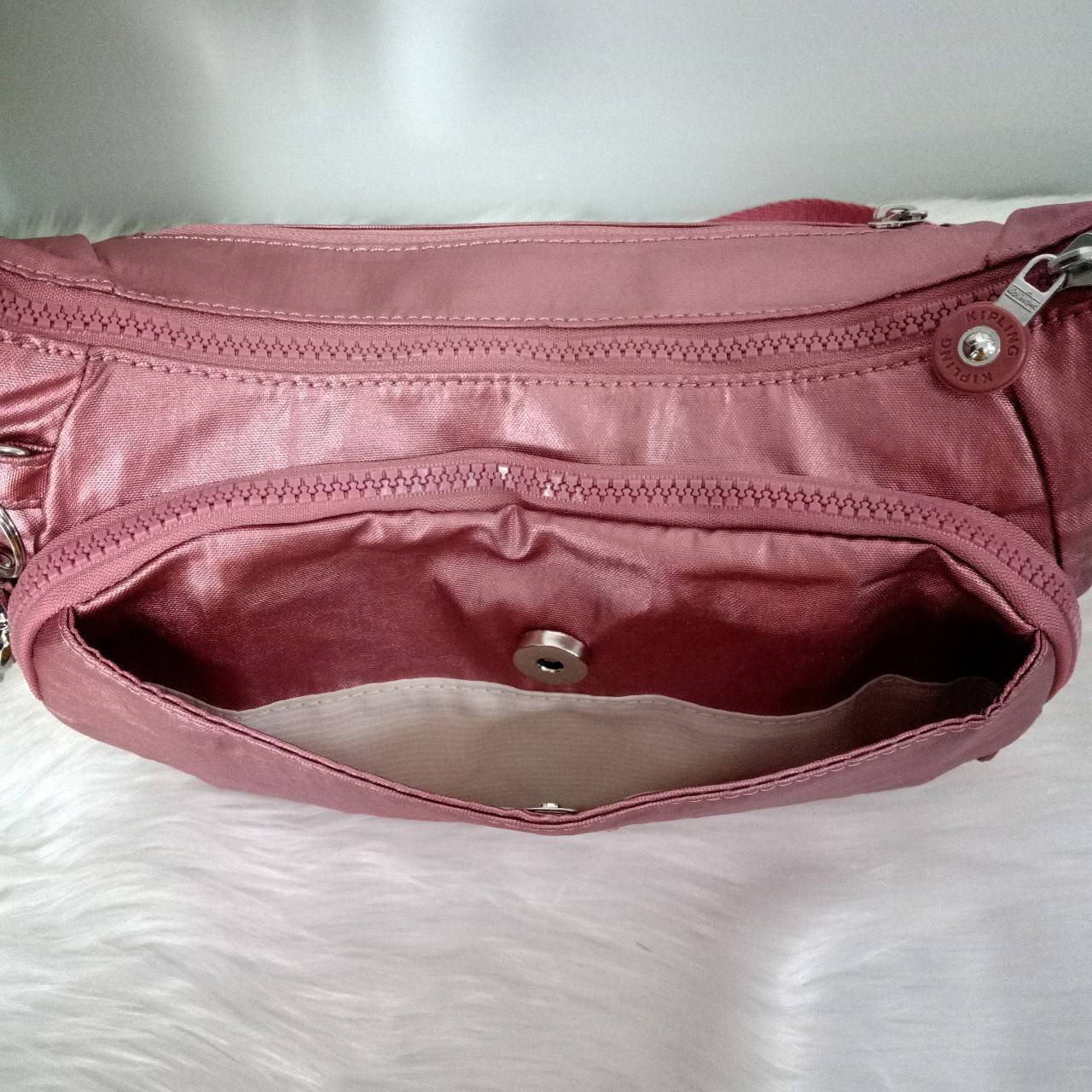 กระเป๋าสะพาย คิปลิ้ง Kipling CAI Quilted คิปลิง กระเป๋าสพาย outlet แท้