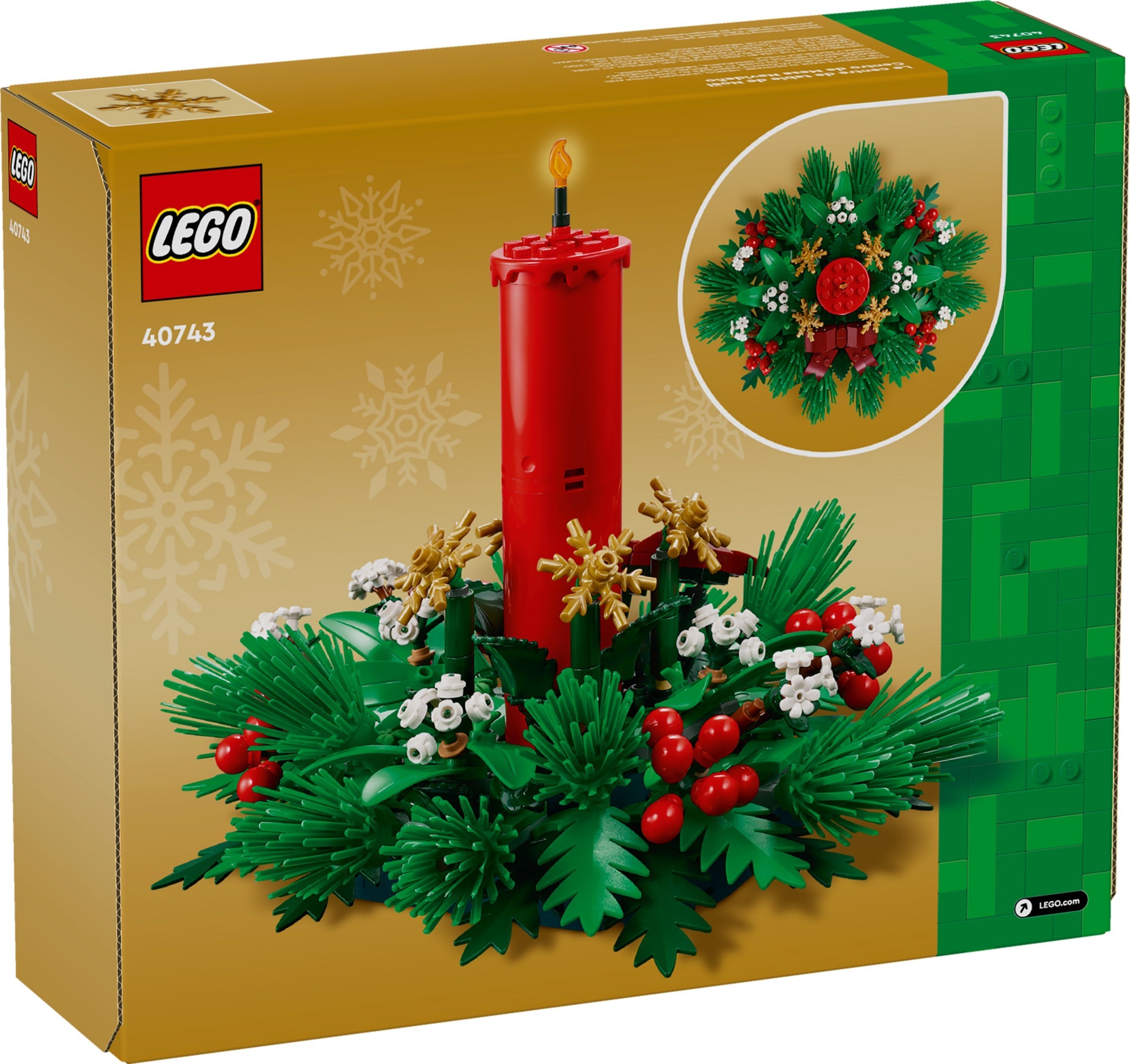 LEGO เลโก้ 40743 Christmas Table Decoration