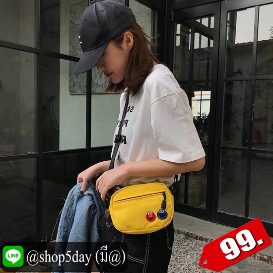 ⚡️กระเป๋าสะพายข้าง EM สุดน่ารัก 🤩 ELmo (เอลโม่)