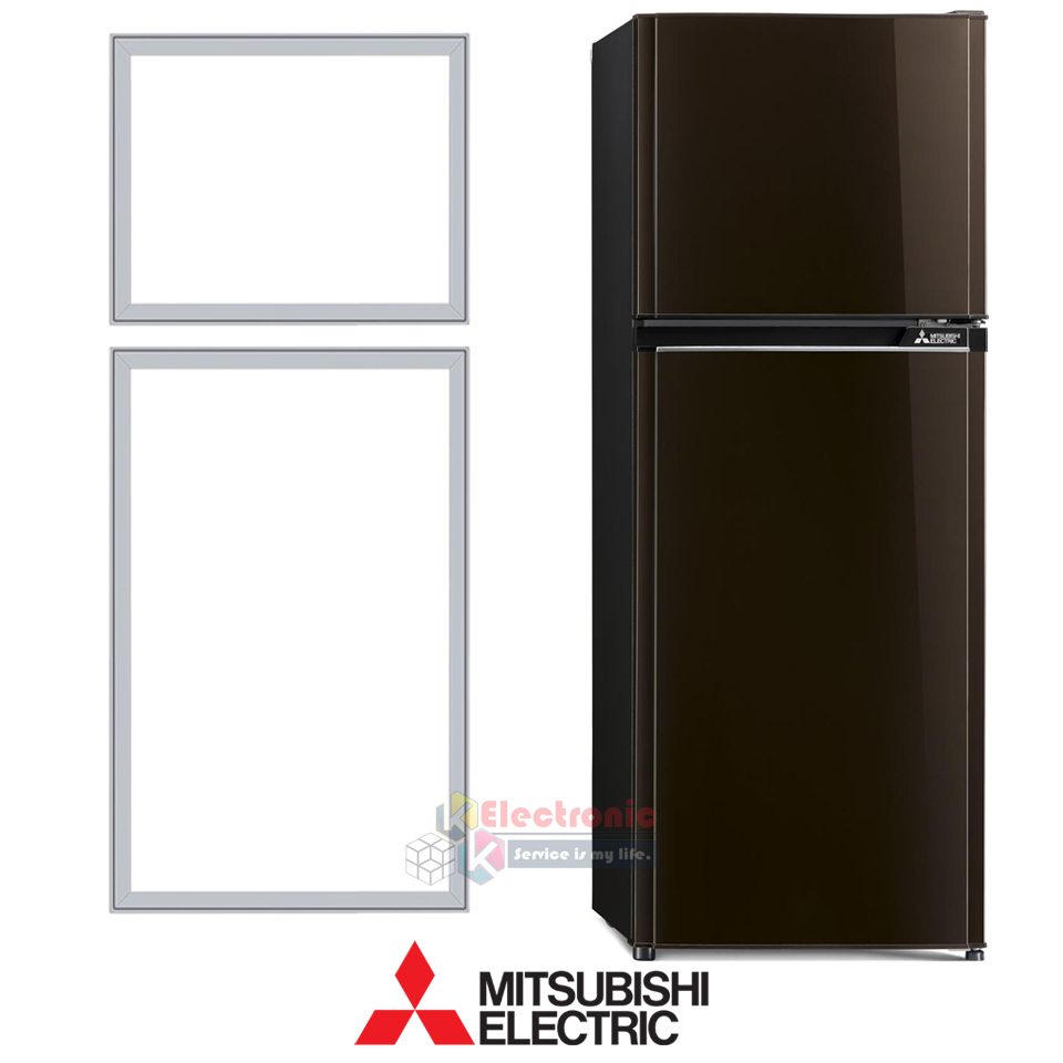 ขอบยางประตูตู้เย็น-Mitsubishi(มิตซูบิชิ)-สำหรับรุ่น*MR-FV22EK/MR-FV22EM/MR-FV22EN/MR-FV22J/MR-FV22K/MR-FV22M/MR-FV22N-อะไหล่แท้ ใส่ง่าย