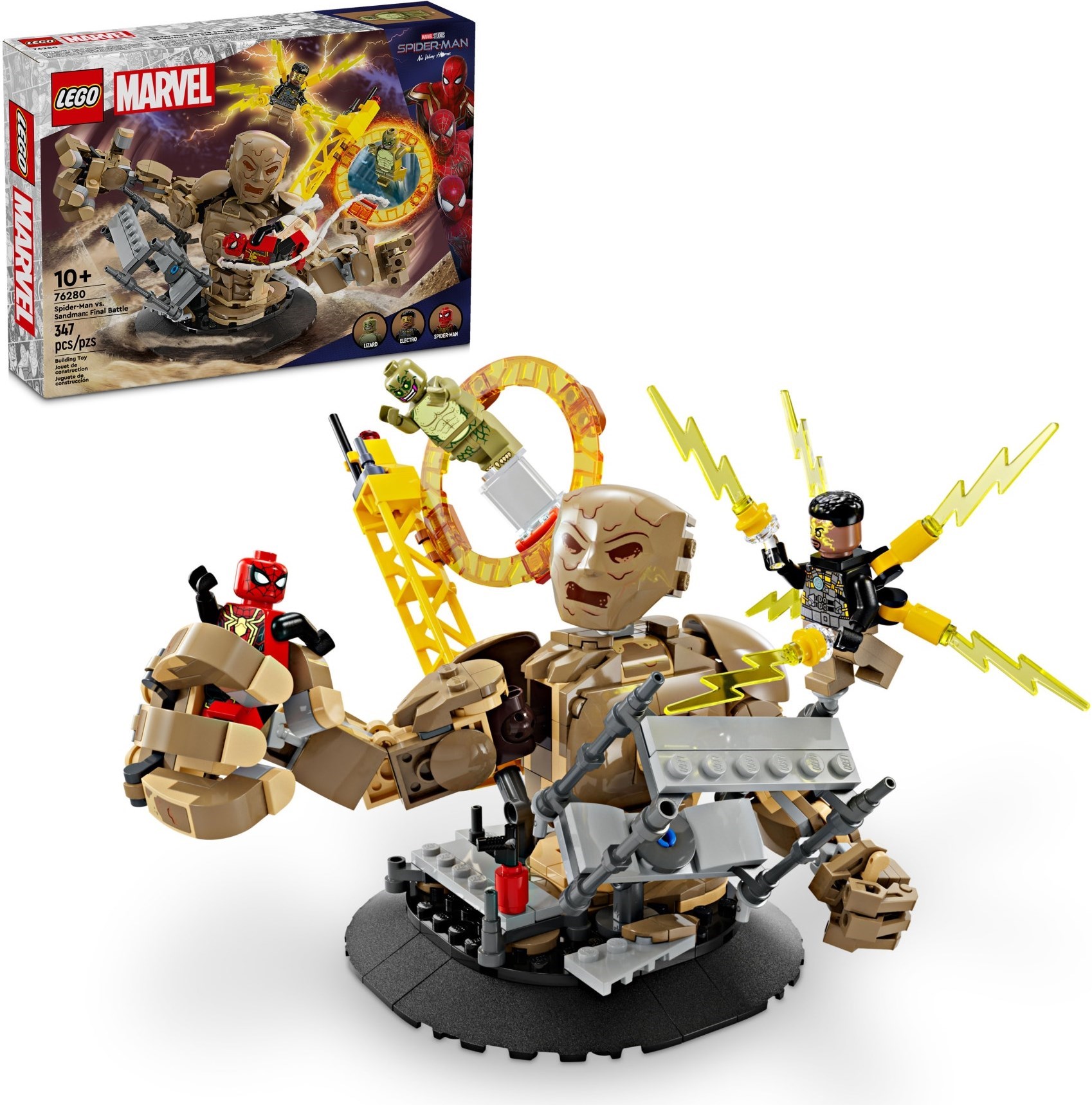 LEGO Super Heroes Marvel เลโก้ 76280 Spider-Man vs. Sandman: Final Battle
