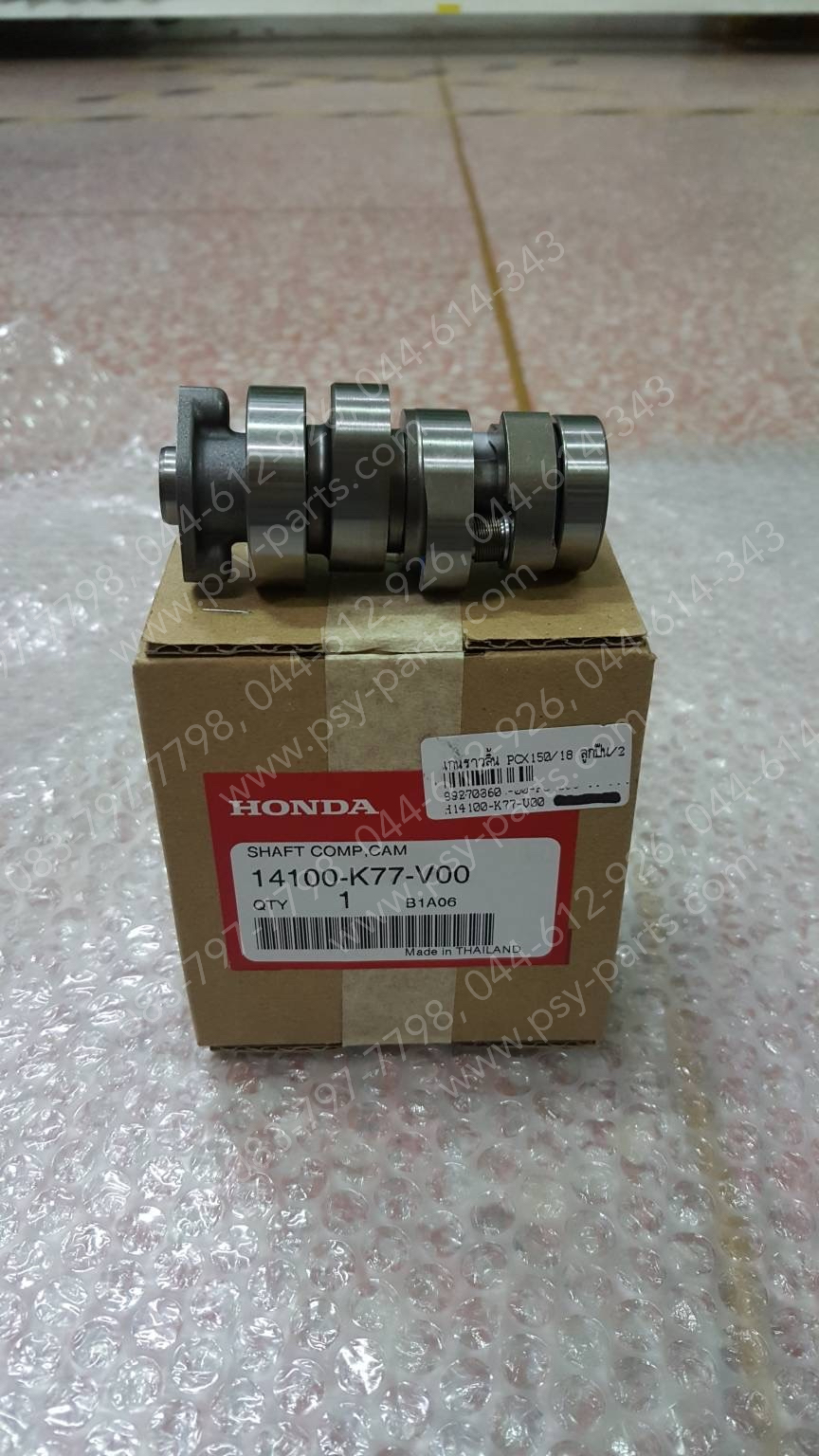 แกนราวลิ้น PCX 150/18 แท้ๆ ลูกปืน/2 14100-K77-V00