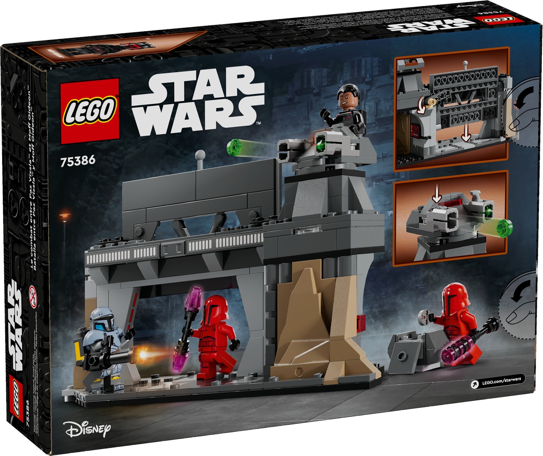 LEGO Star Wars เลโก้ 75386 Paz Vizsla and Moff Gideon Battle