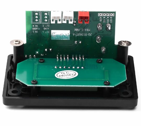 Bluetooth Audio Decoder Board มีวงจรขยายเสียงในตัว DC 12V USB Audio Module FM Radio MP3 Lossless Audio WAV Decoding Board Module