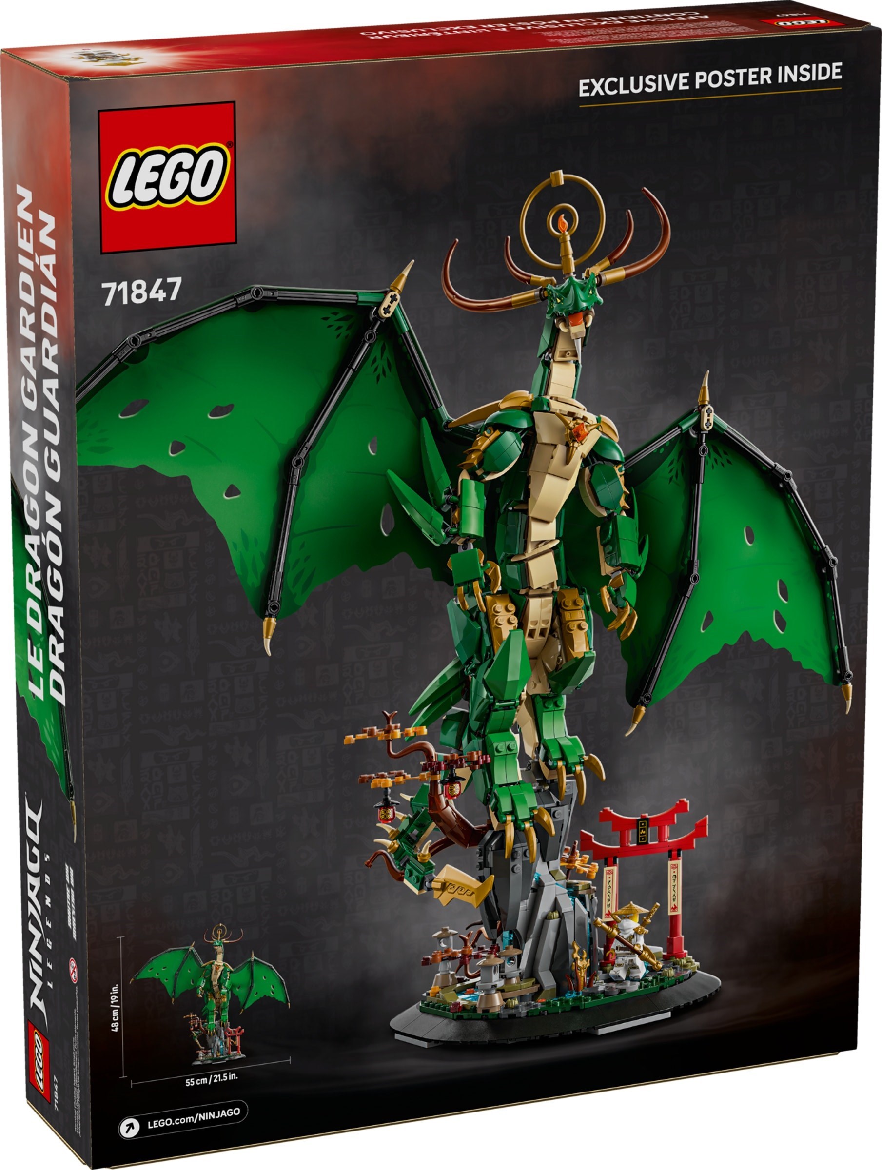 LEGO Ninjago เลโก้ 71847 The Guardian Dragon