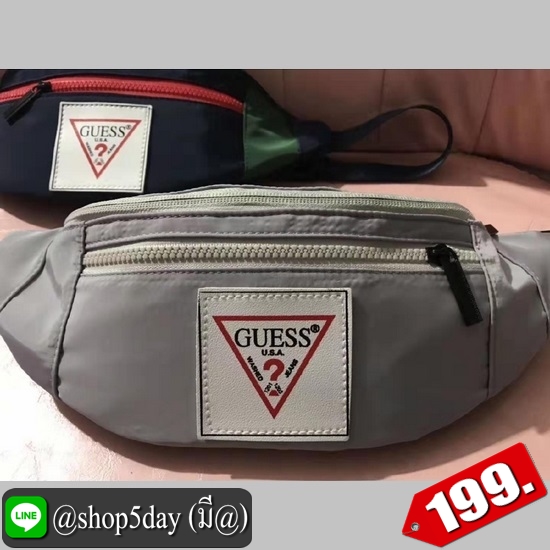 ♨️ กระเป๋าคาดอก-เอว GUESS งานป้าย ผ้าลื่น (2020)