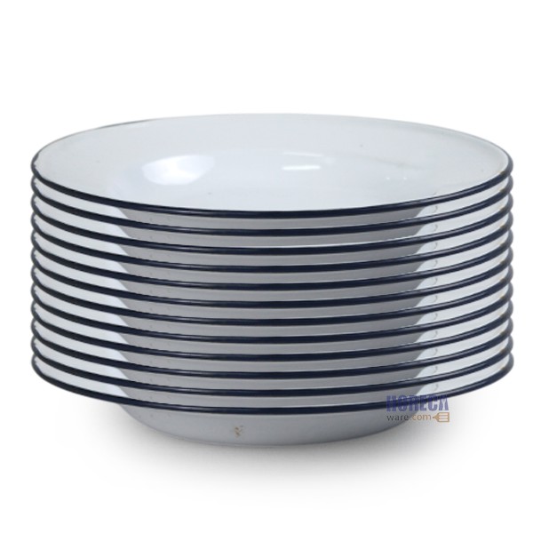 จานลึก 8นิ้ว ตรากระต่าย (ยกโหล)