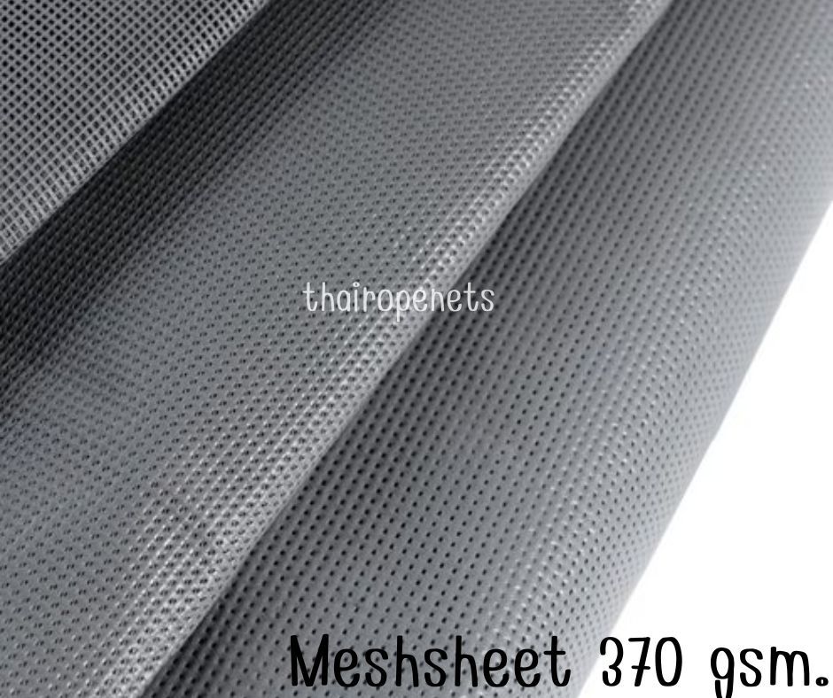 Mesh Sheet Safetynets เมทชีทตาข่ายกันตก ขนาด 1.88x50 m. มีความหนาให้เลือกหลายขนาด นำเข้าจากประเทศญี่ปุ่น ไม่ใช่สแลน แข็งแรงทนทาน ผลิตจากวัสดุ PVC Polyester ผสมสารป้องกัน UV