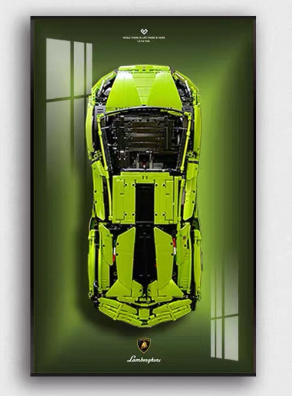 Display frame สำหรับ LEGO Technic เลโก้ 42115 Lamborghini Sián FKP 37