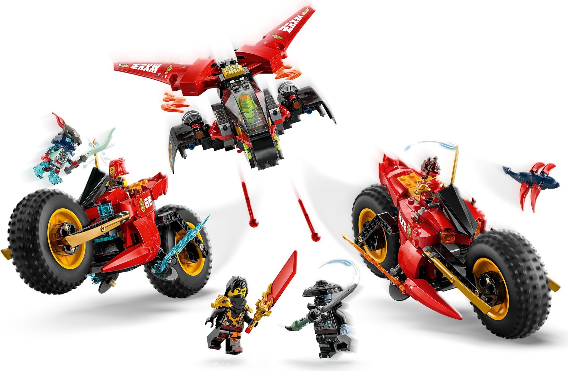 LEGO Ninjago เลโก้ 71844 Ninja Combat Vehicle