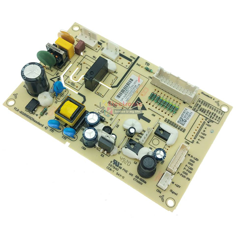 แผงบอร์ดตู้เย็นTOSHIBA(โตชิบา)รุ่น GR-A28KS/GR-A28KU/GR-B31KU-อะไหล่ใหม่แท้บริษัท-ใช้ได้กับทุกรุ่นที่ทางร้านระบุไว้