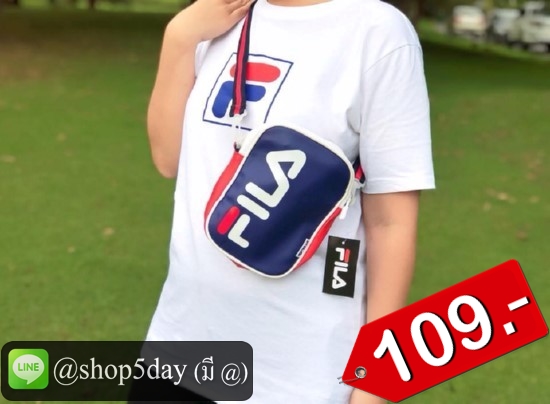 🔥กระเป๋าแฟชั่น สะพายข้าง Fila ฟิล่า No.flla PU0001