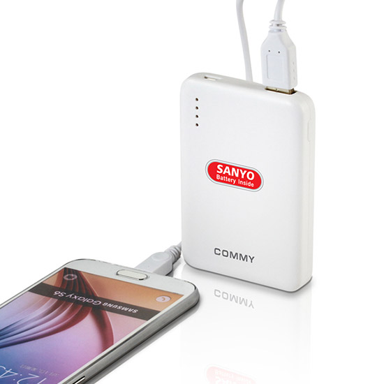 แบตสำรอง Commy PC 512 5500 mAh